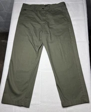 Glenn's Denim GD412 Work Pants Utilitarian Jeans Sz 38 (37x27) USA Made NYC