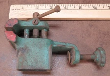 Vintage Wilton Good-Boy Clamp On Bench Vise Small Portable Hobby Craft NoReserve