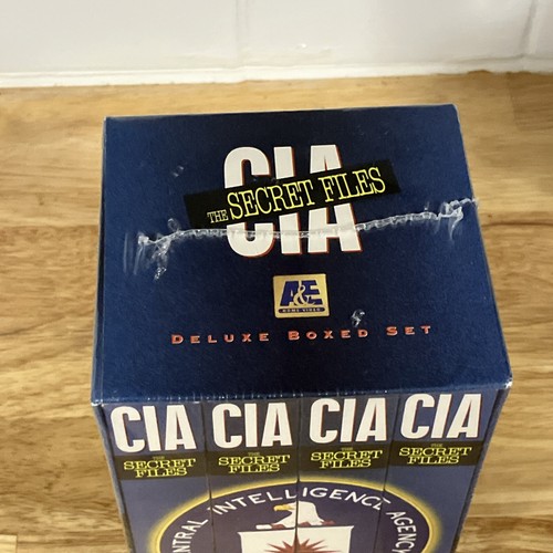 CIA: The Secret Files Deluxe Boxed Set A&E VHS 4 Volume Set Documentary 200 Min. - Bild 5 von 6