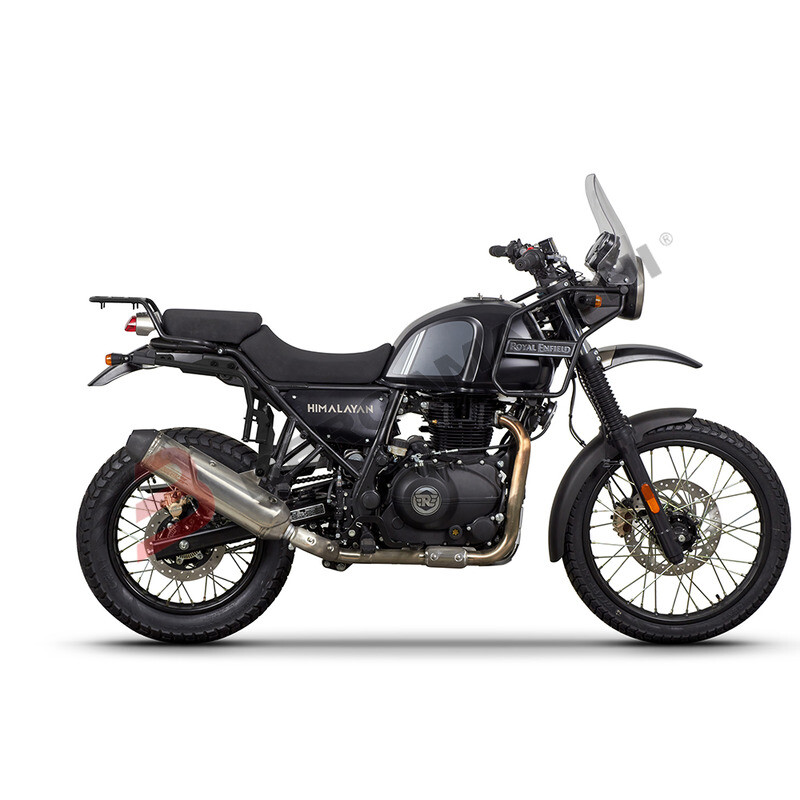 ATTACCO BORSE LATERALI BAGAGLIO MOTO RIGIDE PER HIMALAYAN 18>22 ROYAL ENFIELD
