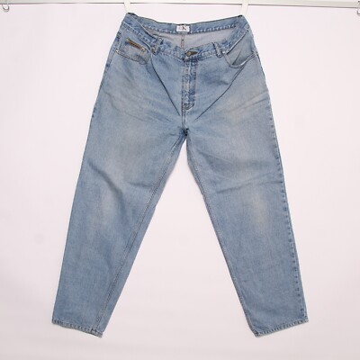Calvin Klein Relaxed Fit Empfohlen W40 Gebraucht Vintage (Cod.Q592) Herren Jeans