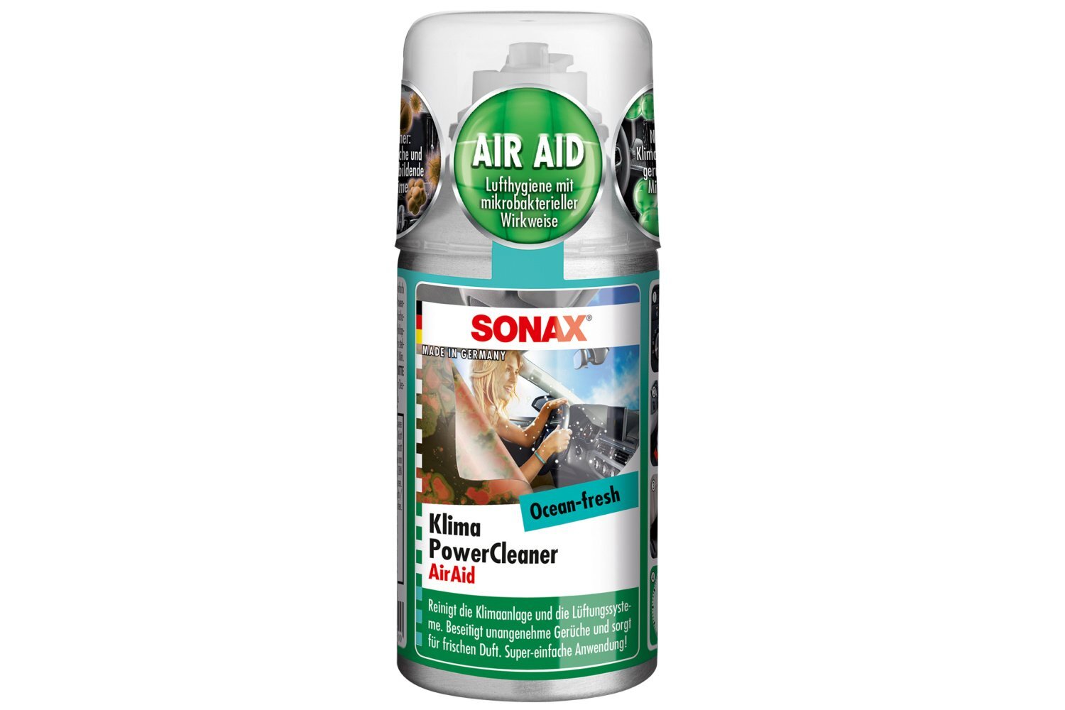 SONAX Klima Power Cleaner AirAid symbiotisch Ocean-fresh 100ml - Image 8