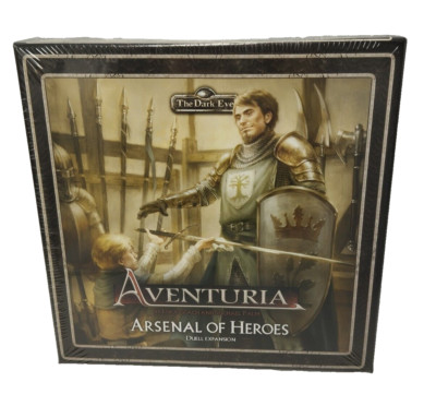 The Dark Eye Aventuria Arsenal of Heroes Table Top Game Englisch Neu 2.Wahl *
