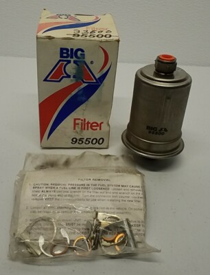 95500 Big A Automotive In-Line Fuel Filter 95500 In-Line Fuel Filter