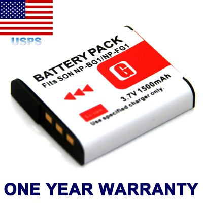 Battery For Sony DSC-W120 DSC-W125 DSC-W130 DSC-W150 DSC-W170 DSC