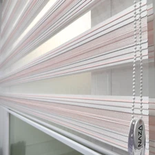 Naza Home Luxury Zebra Roller Blind Shades Aluminum Box Window Curtains Store