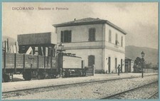 DICOMANO (FI) - Cartolina Originale d'Epoca FP Nuova - STAZIONE E FERROVIA