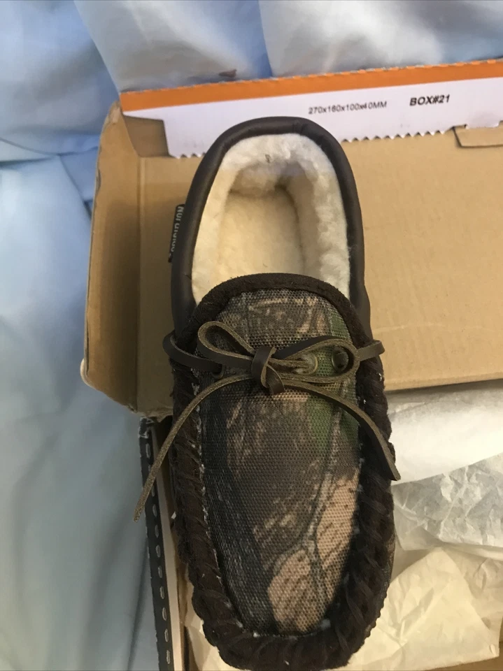 Northside Mens Norwood Brown Camo Mule Slippers Size 2 Boys - Image 4 of 4