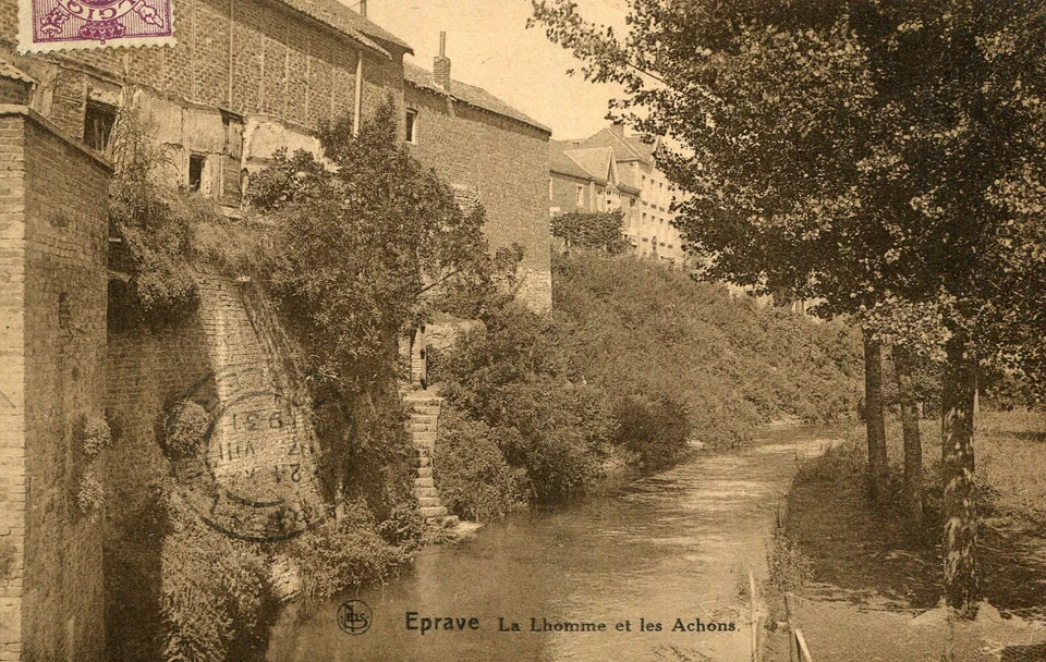 Carte BELGIQUE EPRAVE La Lhomme et les Achons - Photo 1/1