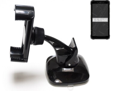 Halterung Scheibe + Armaturenbrett für Ulefone Armor X10 Pro Smartphone Halter 
