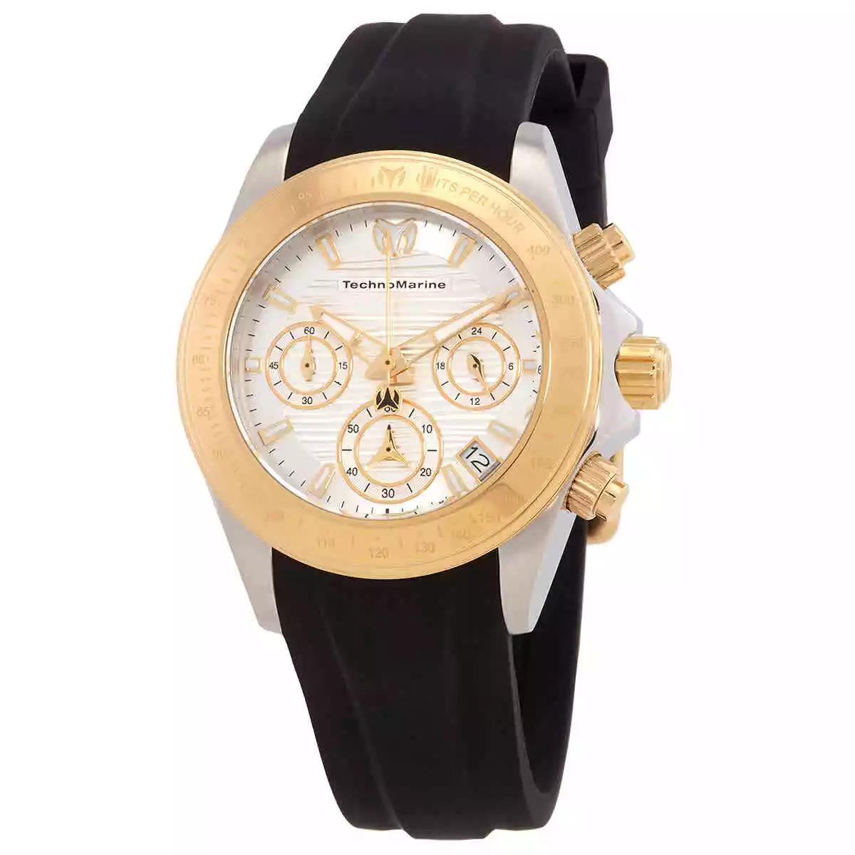 Technomarine Manta Chronograph Quartz Silver Dial Ladies Watch TM