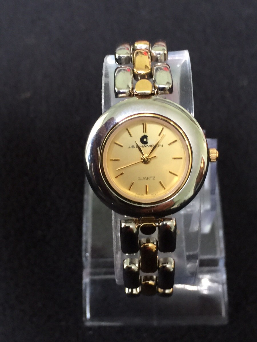 Champion - ココナッツ【新品・未使用】Represent JB collection Jb Champion Ladies Watch Gold Face Japan Movement Silver