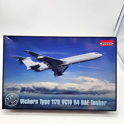 Roden Models 1/144 VICKERS TYPE 1170 VC10 K4 Royal Air Force Tanker Open Box New