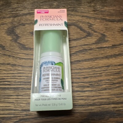 Physicians Formula Refreshmint, Cucumber & Bamboo Eye De-Puffer,  * # PF10567BIN