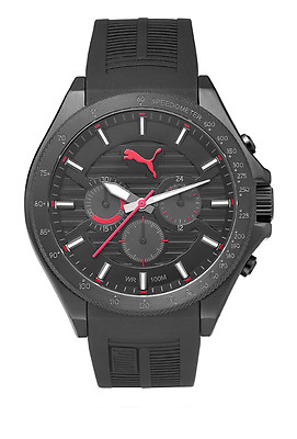 Sonderangebot Puma Forward Chrono Black red PU 104021001 Chronograph 