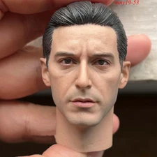 1/6 Godfather Al Pacino Head Sculpt Fit 12" Male Action Figure Doll Body Model