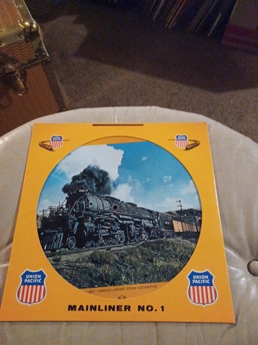 Union Pacific Railroad•Mainliner NO. 1 •Picture Disc•LP 6940•1st Press'73•VG - Picture 2 of 2