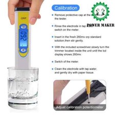 ORP Meter water quality Analyser tester pen Range:0 1999mg/LmV Backlight LCD