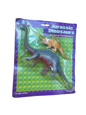 NEW Imperial Apatosarus & Panoplosarus Jurassic Dinosaurs Vintage