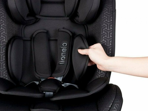 Sander Lionelo Soutien Bébé Enfant Tout-Petit Enfants Isofix Booster 0-36kg Noir - Photo 5/9
