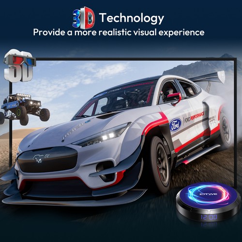 IOTWE Android14 Smart TV BOX 4+128G 1000M 2.4G/5G WIFI6 Media Player Octa Core - Picture 40 of 45