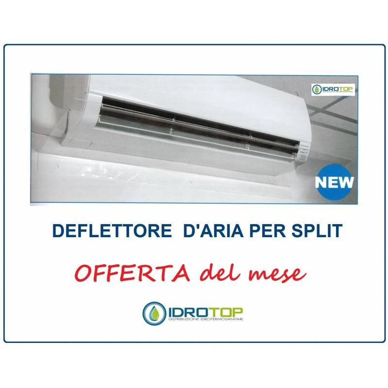OFFERTA di N.3 DEFLETTORI aria condizionatori IDR 1100 cm 110 in plexiglass - Immagine 4 di 4