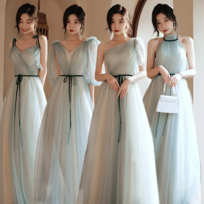 Temperament Length Style Bridesmaid Dresses New Summer Slimming Party Dress  | eBay
