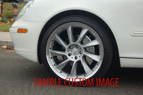 1998-1999 Mercedes Benz CL500 Front + Rear Red "MGP" Brake Disc Caliper Covers - Picture 7 of 10