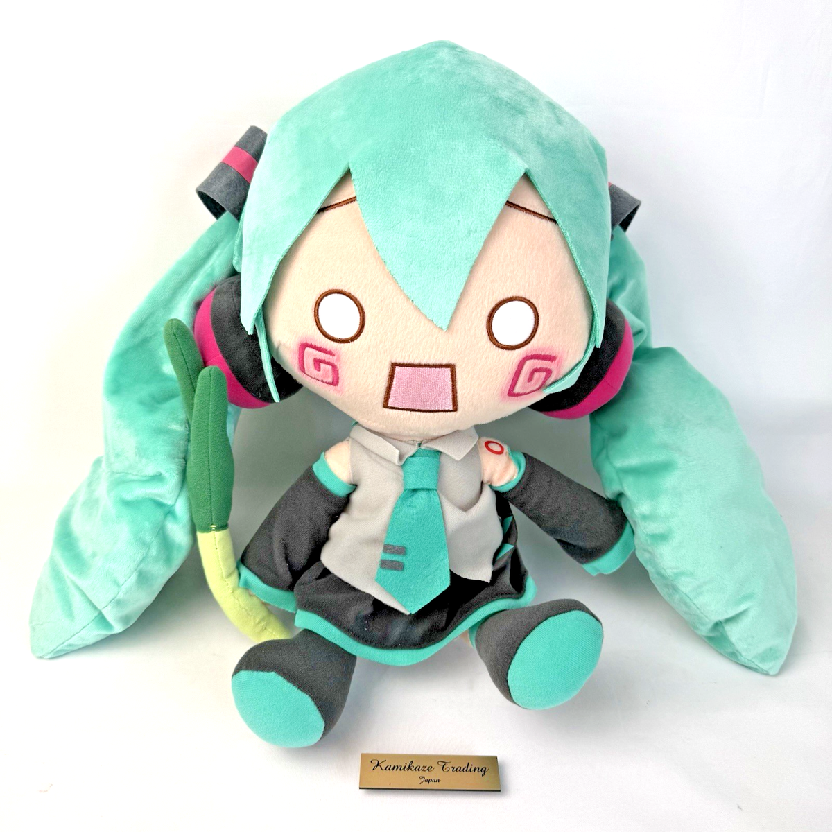 Plush Toy Hatsune Miku Hachune Miku SEGA Jumbo Fluffy Vocaloid