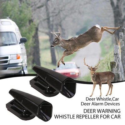 1/6/10Pcs Deer Whistles Wildlife Warning Device Animal Sonic Alert Car Safety 