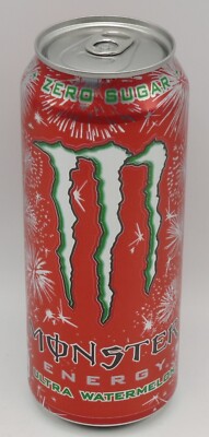 Monster Energy ULTRA WATERMELON zero sugar can 500ml Belgium 01/26