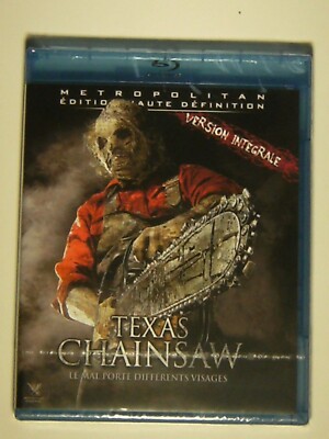 BLU-RAY TEXAS CHAINSAW (VOLLVERSION) 2013 [Französische Ausgabe] NEU 
