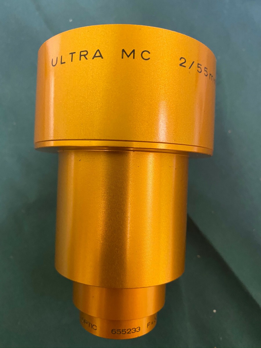 55mm FL ISCO Optic 35mm Projector Lens Ultra MC Cine projector