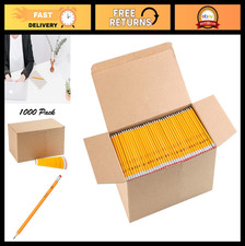 Bulk Pack of 1000 Pre-Sharpened #2 HB Yellow ...