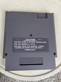Cartucho de videojuego Nintendo NES 1988 hockey sobre hielo funda manual hecho en Jap&oacute;n