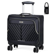 Rolling Laptop Bag Rolling Laptop Briefcase on Wheels for Women/Men Fits Up t...
