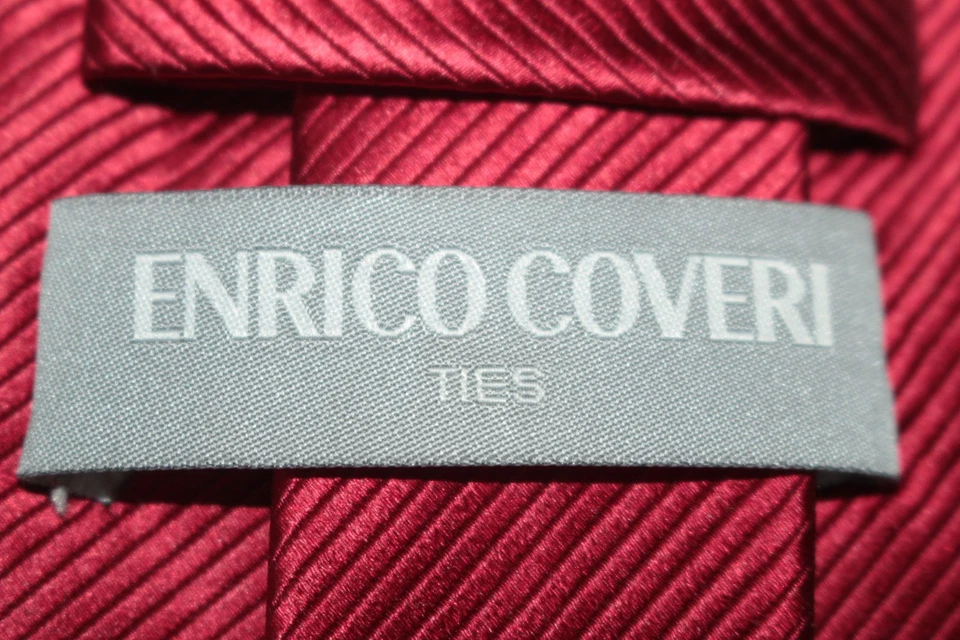 Шелковый галстук ENRICO COVERI F85427 - Изображение 4 из 4