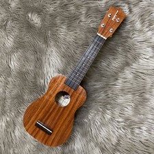Kamaka HF-1 Soprano Ukulele Hawaiian Koa Mahogany Rosewood  Gotoh Pegs Used