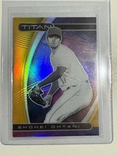 2021 Panini Chronicles Titan Shohei Ohtani #6 Gold /10
