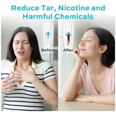 Tar Blockers for Cigarettes, BPA-Free Material