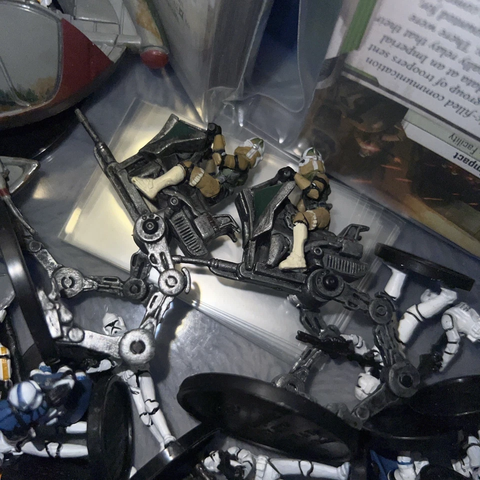 Star Wars Miniatures Trooper + Más - ENORME LOTE - ¡100% Va a Strays Para Invierno! Foto 4 de 4