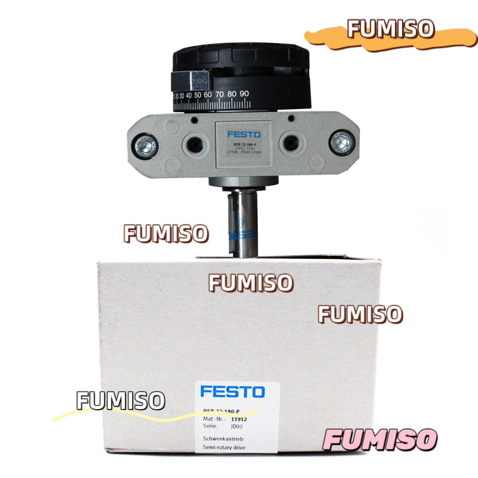 1PC New Festo DSR-32-180-P 11912 Pneumatic Rotary Drive Fast Shipping~