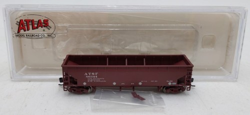 Coche de lastre duro Atlas 50001693 escala N Santa Fe tardío/repintado 70 toneladas #86344 LN | Condition: Used