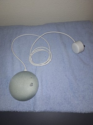 Google Nest Mini (2nd Gen) Smart Speaker & Cable - Minor Scratch On Top