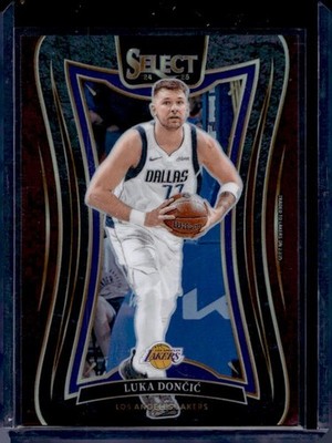 2024-25 Panini Select Luka Doncic #347 Maroon /175 Mezzanine Level