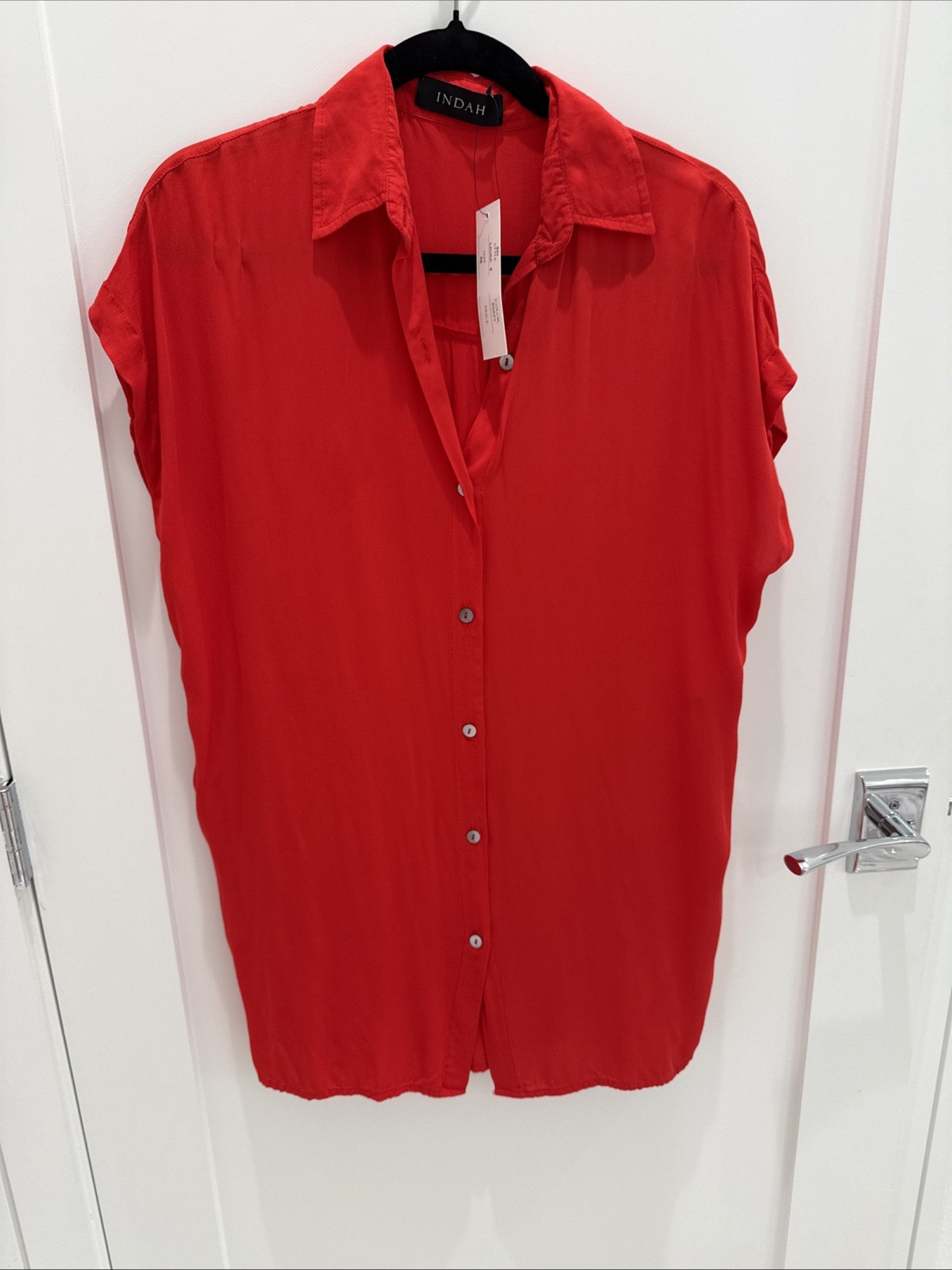 Indah Laura dress Xs Poppy (red) Color