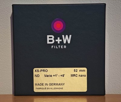 B+W XS-PRO VARIO ND MRC nano Filter - 52mm