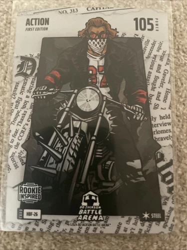 Bo Jackson Battle Arena Headliner Battlefoil Action Card #26