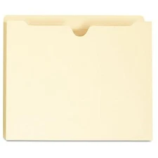 Universal Office Products 73500 Manila File Jackets With Reinforced Tabs, One