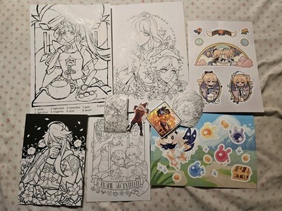 Genshin Impact Storyteller Zine Extra Merch